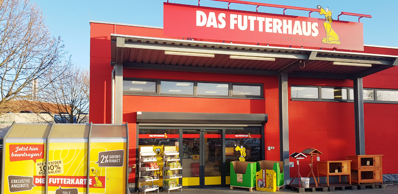 DAS FUTTERHAUS Berlin-Reinickendorf Eingang