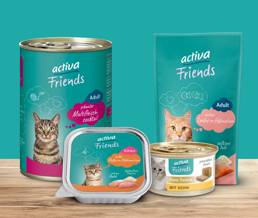 ActivaFriends Katze Nassfutter