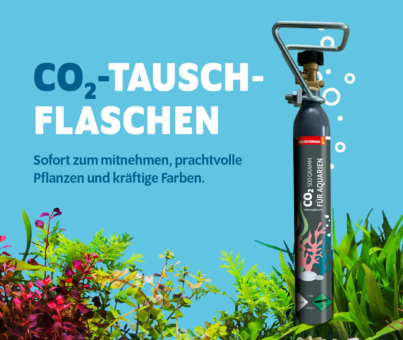 CO2Tauschflasche DAS FUTTERHAUS