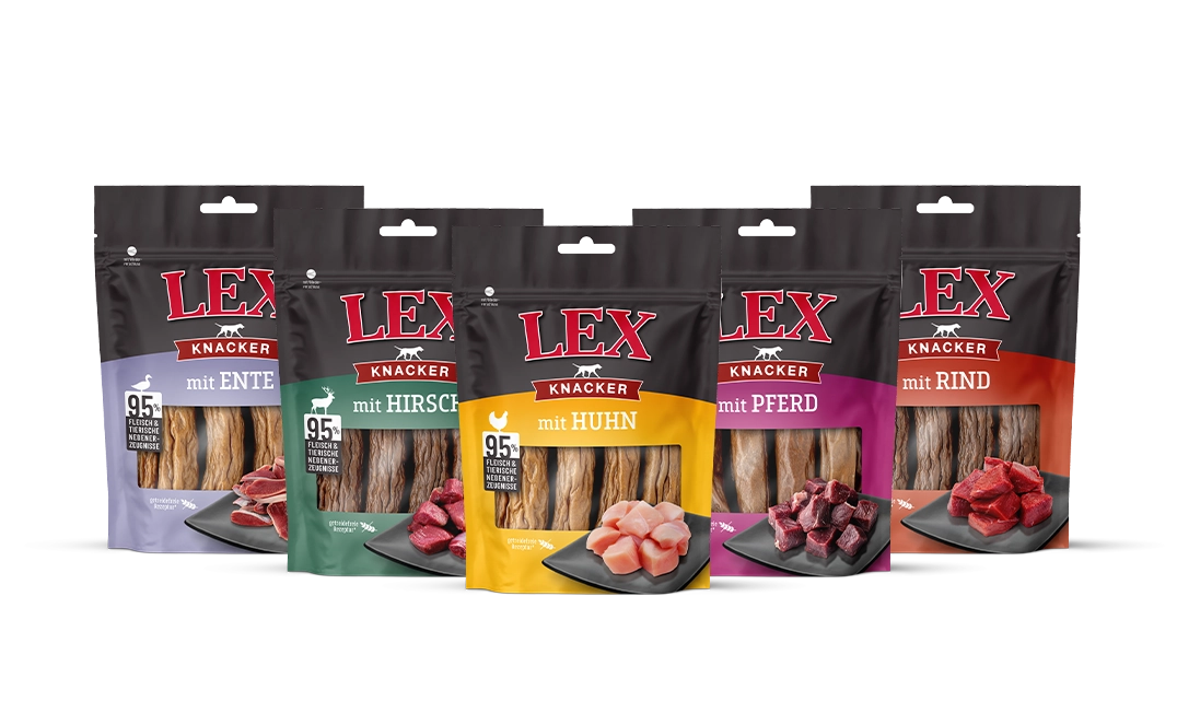 Neuheiten: LEX Knacker in 5 verschiedenen Sorten