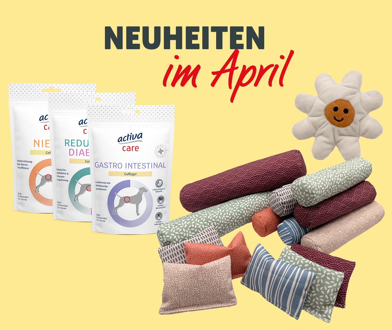 Neuheiten im April bei DAS FUTTERHAUS