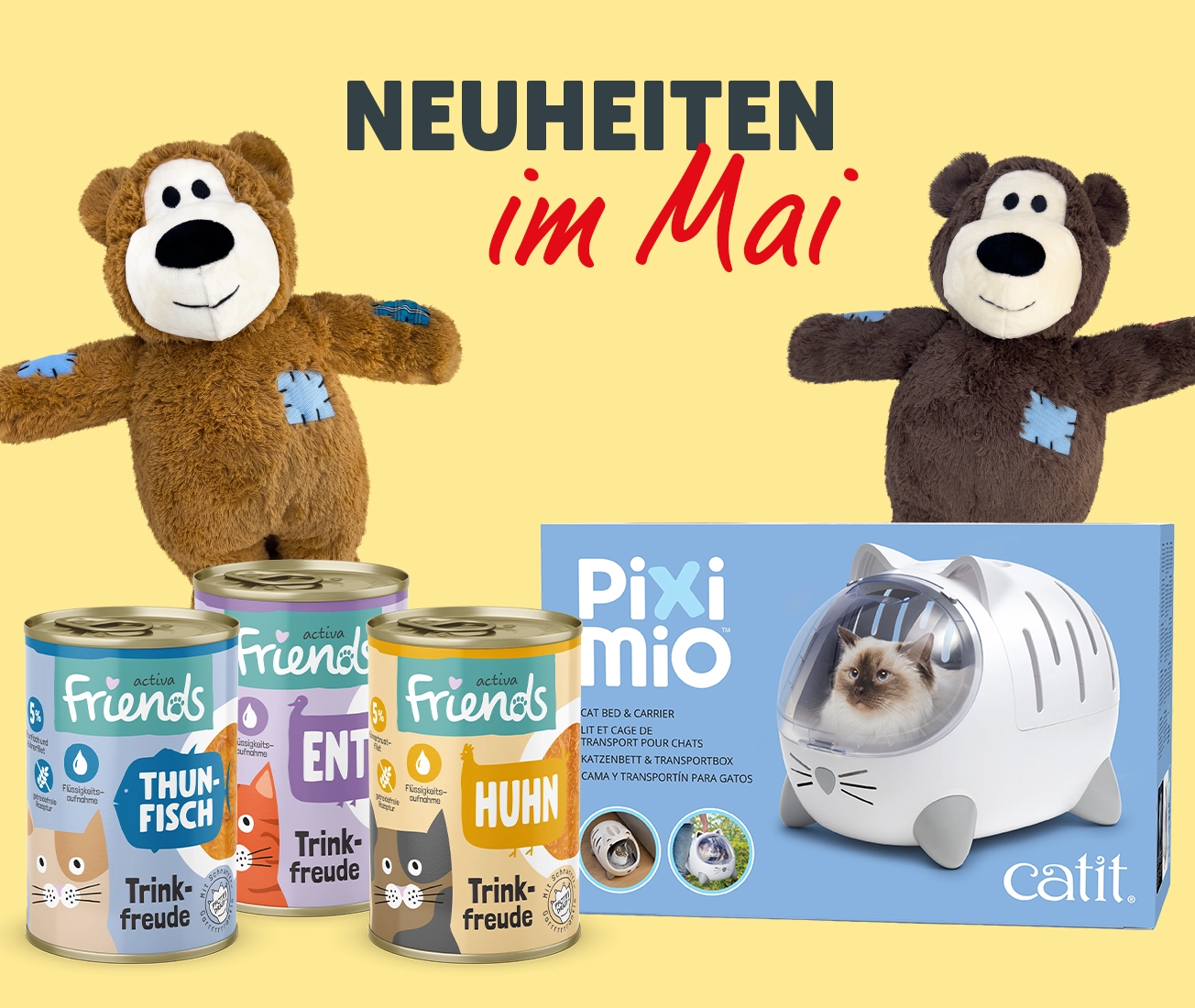 Neuheiten im Mai bei DAS FUTTERHAUS